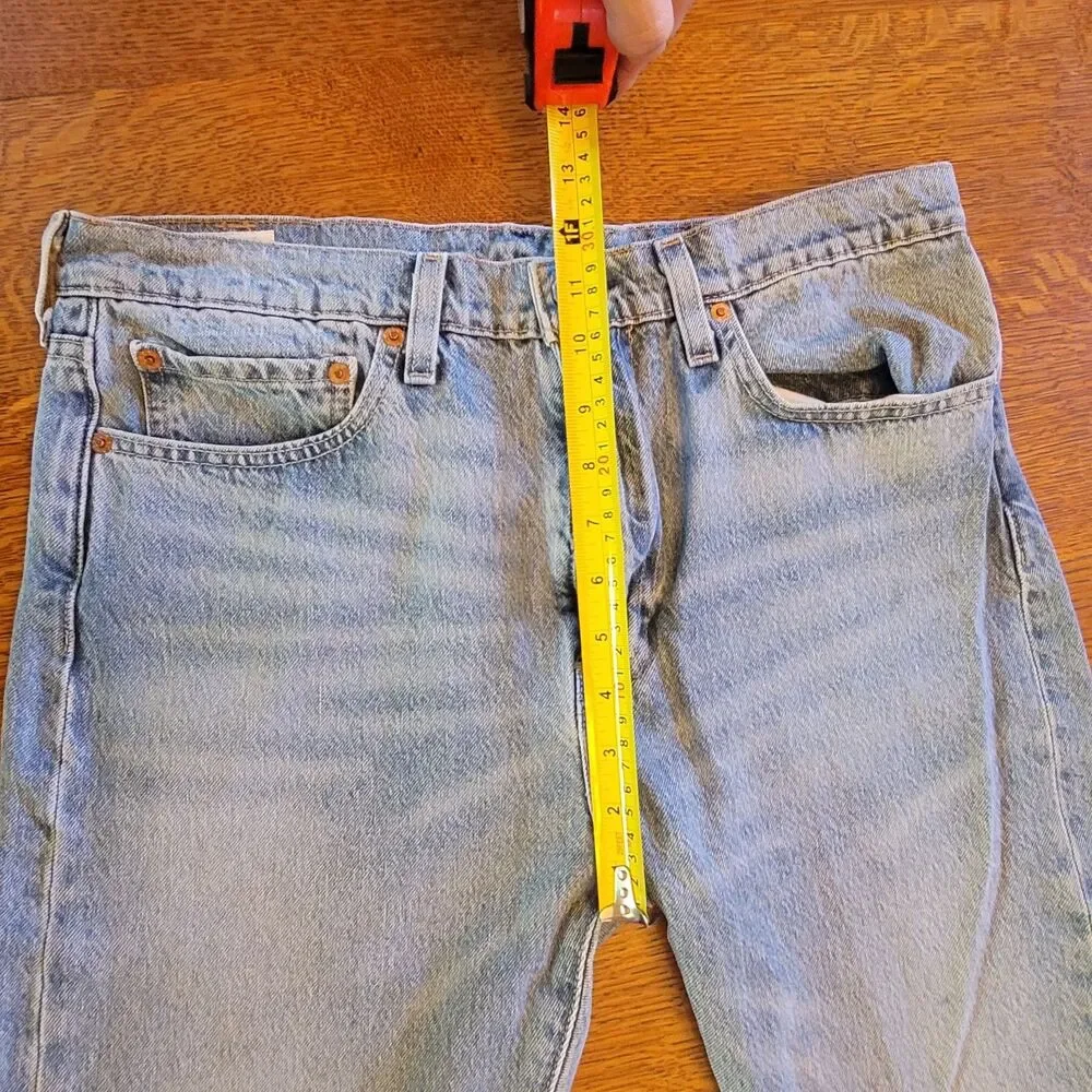 Levi's 510 Premium Slim Skinny Jeans Light Blue Stretch Denim